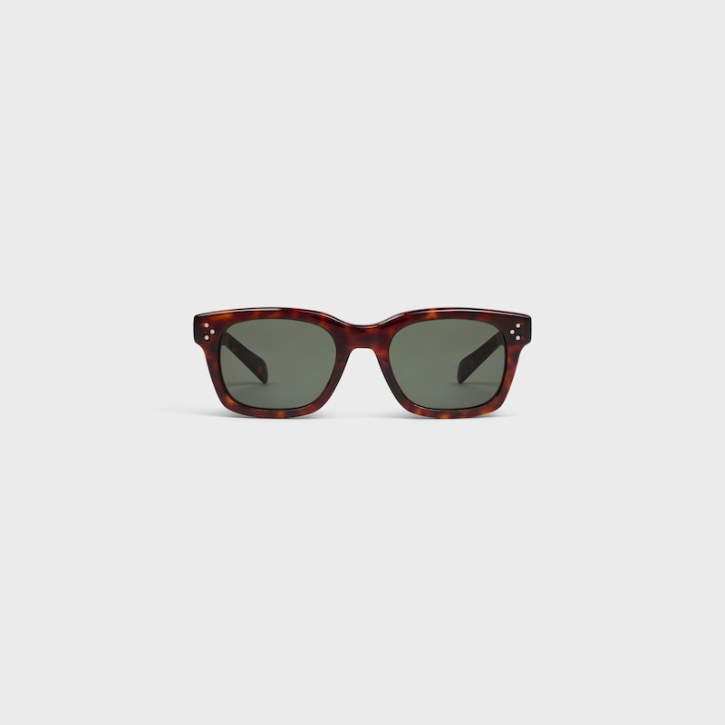 black frame 41 sunglasses in acetate