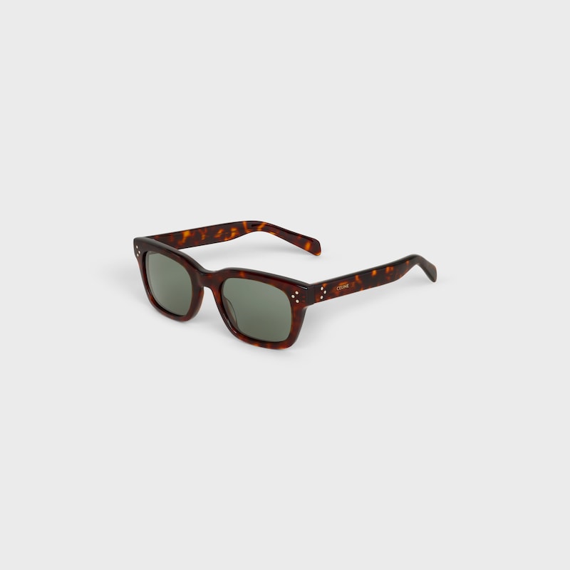 black frame 41 sunglasses in acetate