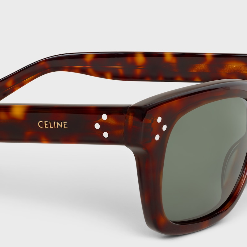 black frame 41 sunglasses in acetate
