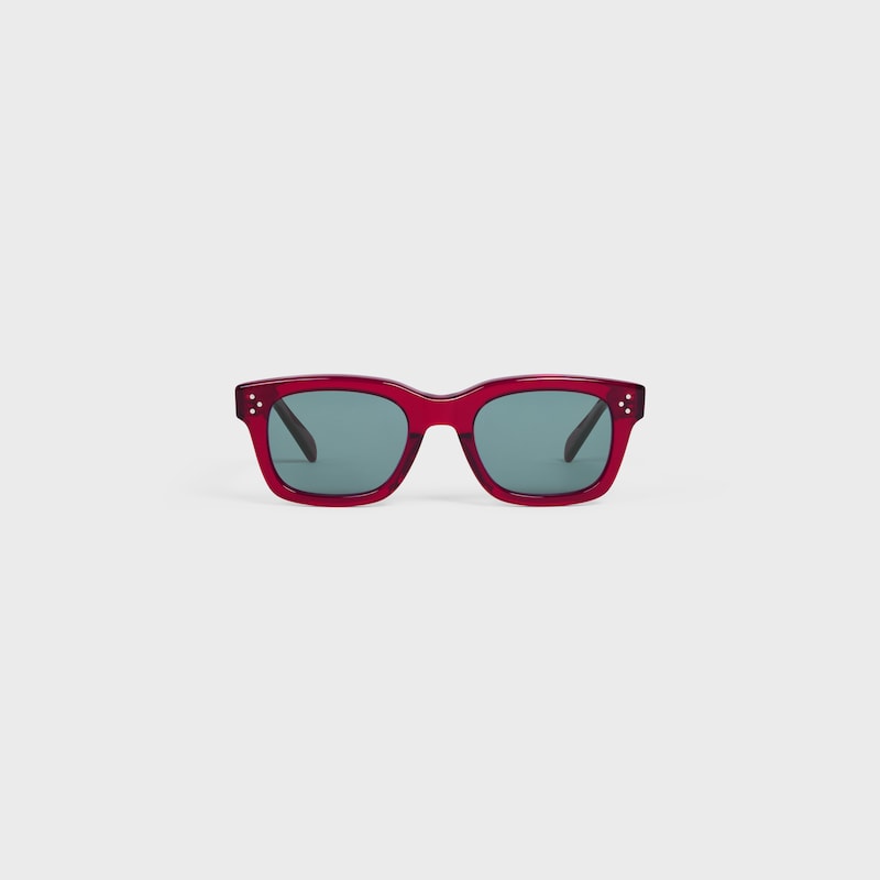 black frame 41 sunglasses in acetate