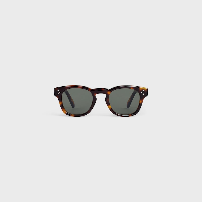 black frame 42 sunglasses in acetate