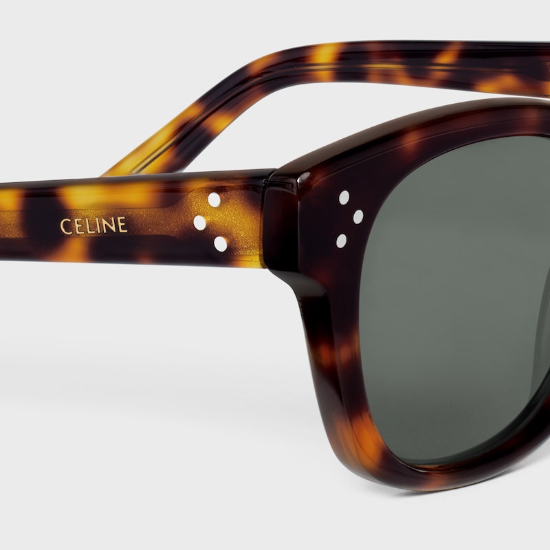 black frame 42 sunglasses in acetate