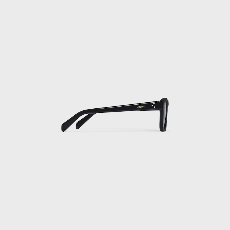 black frame 42 sunglasses in acetate