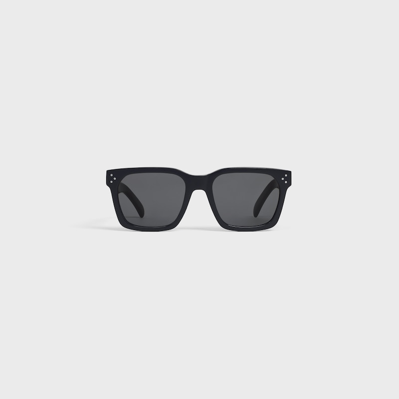 black frame 45 sunglasses in acetate
