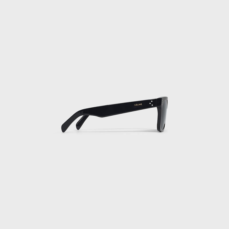 black frame 45 sunglasses in acetate