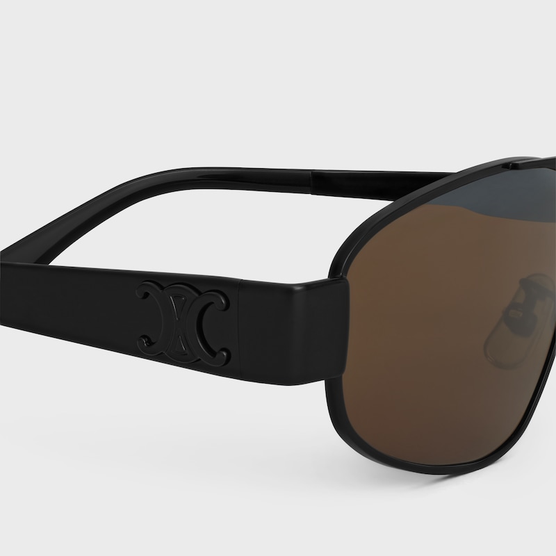 triomphe metal 03 sunglasses in metal