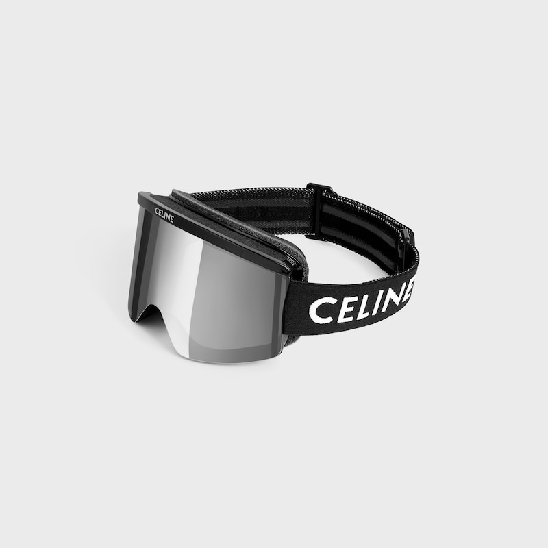 celine ski mask in injected nylon with mirror lenses