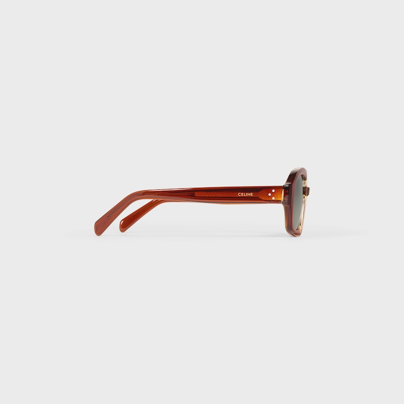 black frame 62 sunglasses in acetate
