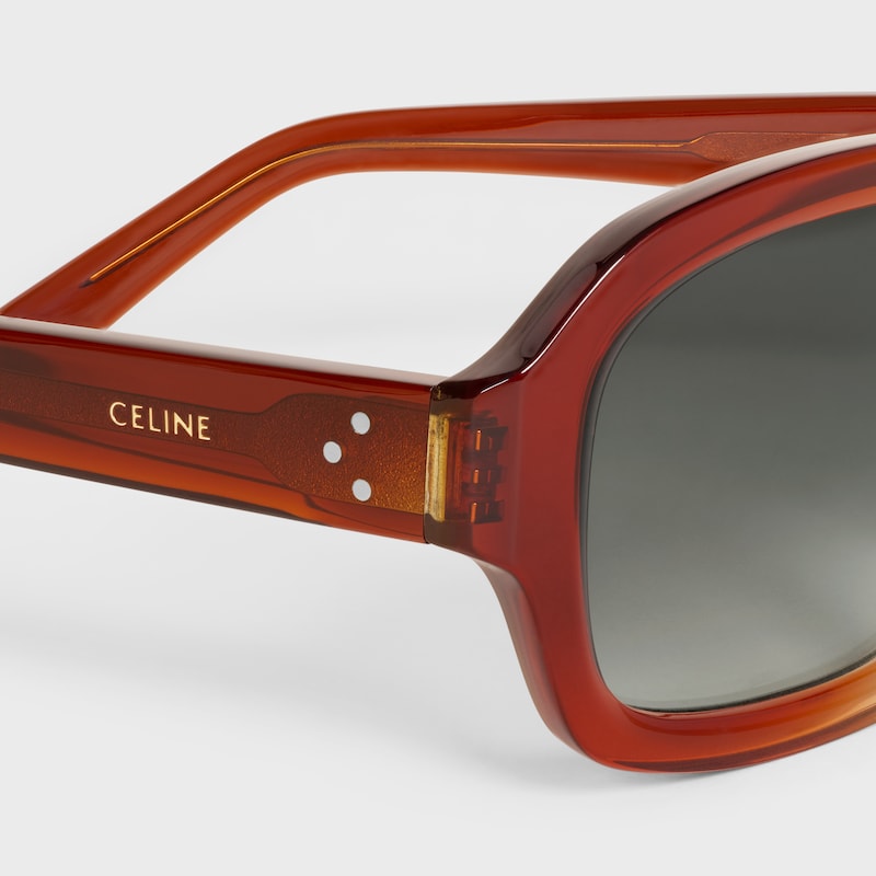 black frame 62 sunglasses in acetate