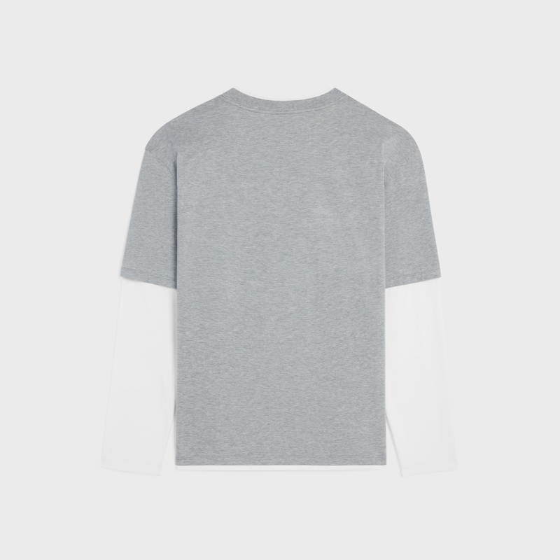 long sleeved t-shirt in cotton jersey