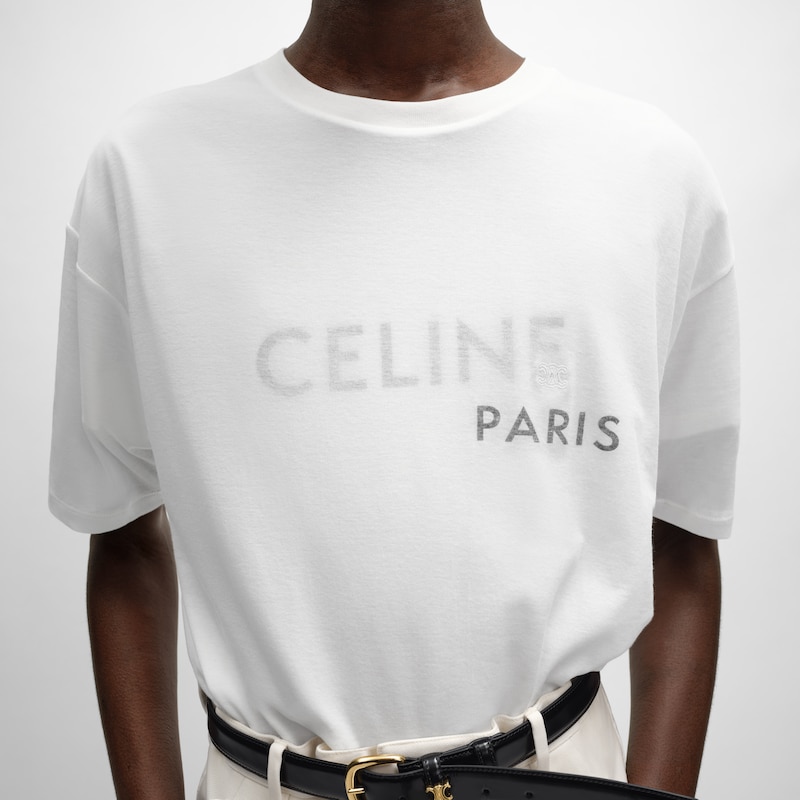 double layers t-shirt in fine cotton jersey