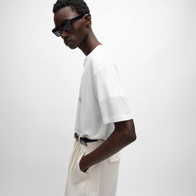 double layers t-shirt in fine cotton jersey