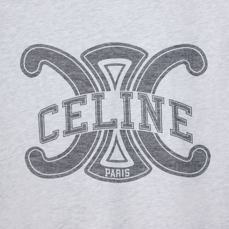 regular sweatshirt in cotton fleece