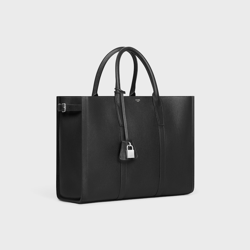medium cabas malaquais in supple calfskin