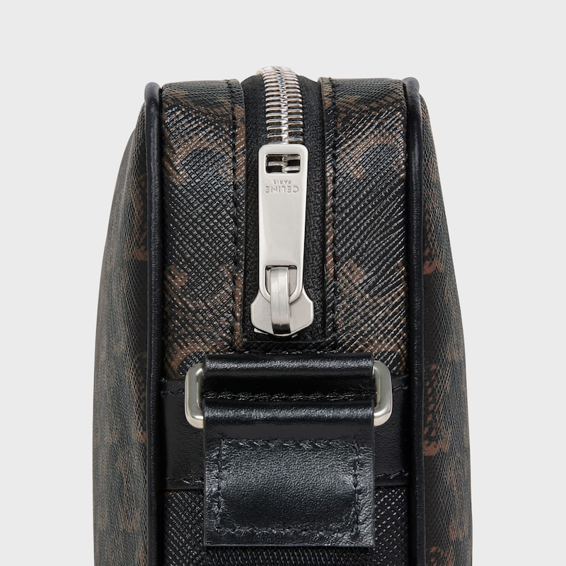 medium messenger bag in triomphe canvas and calfskin