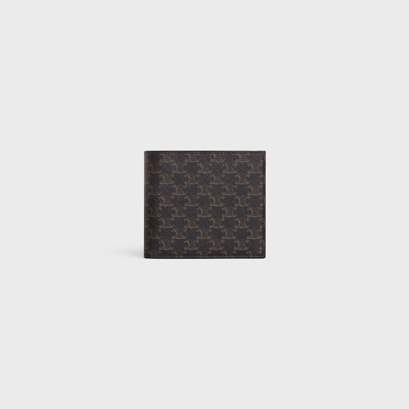 bi-fold wallet in triomphe canvas