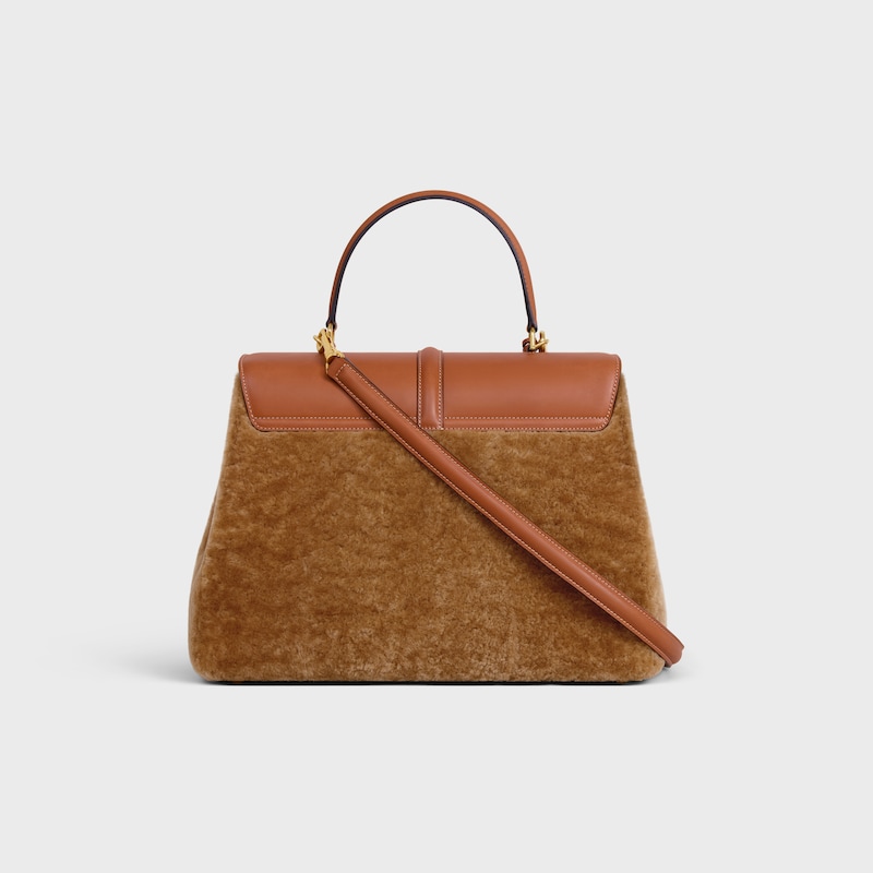 classique 16 bag in shearling and calfskin