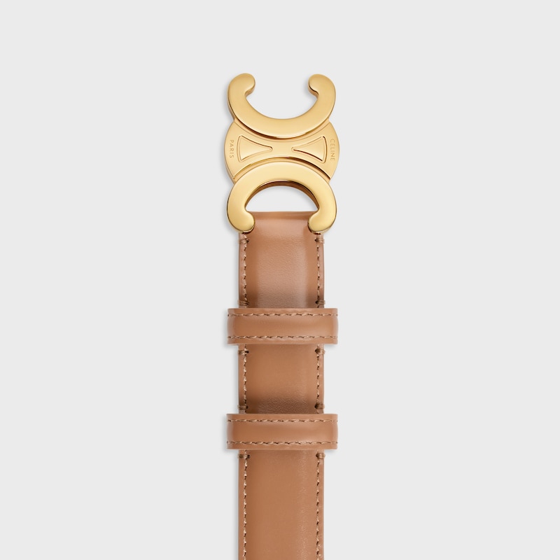 medium 25mm triomphe belt in taurillon leather