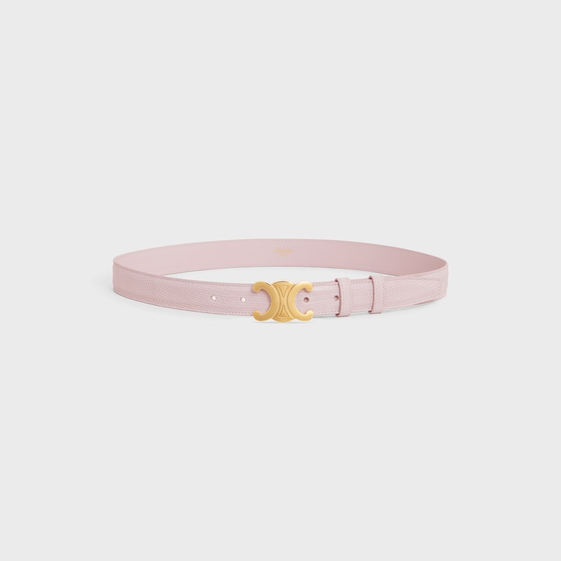 medium 25mm triomphe belt in lizard