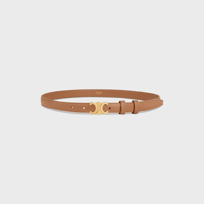 small 18mm triomphe belt in taurillon leather