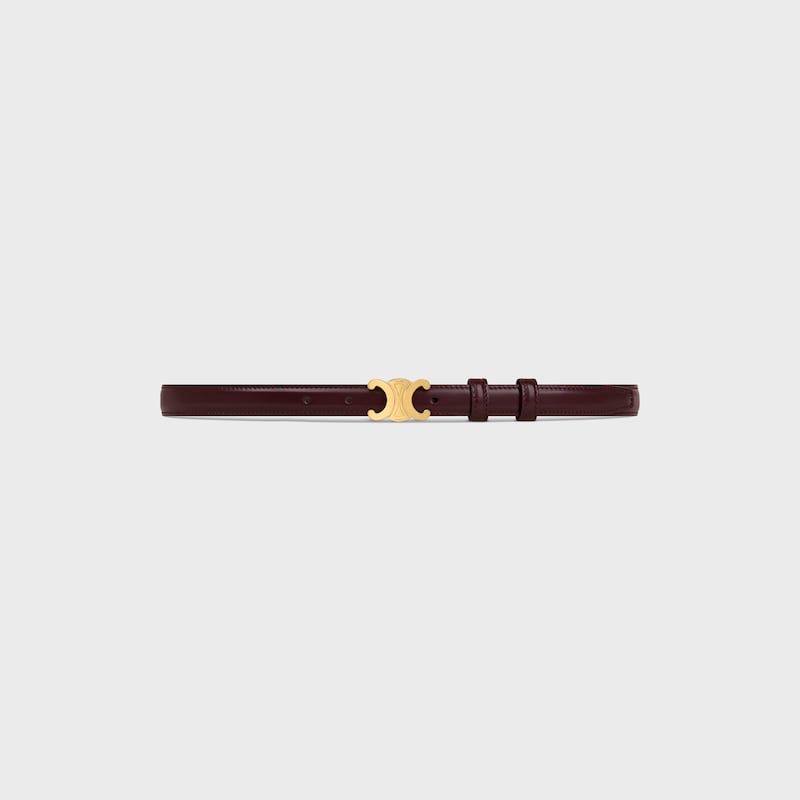 small 18mm triomphe belt in taurillon leather