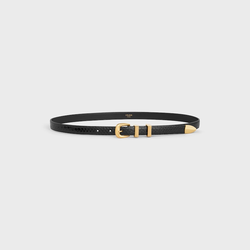 small 18mm western belt in python