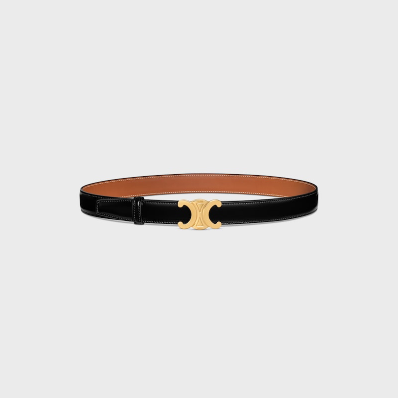 triomphe buckle amp reversible strap 25mm