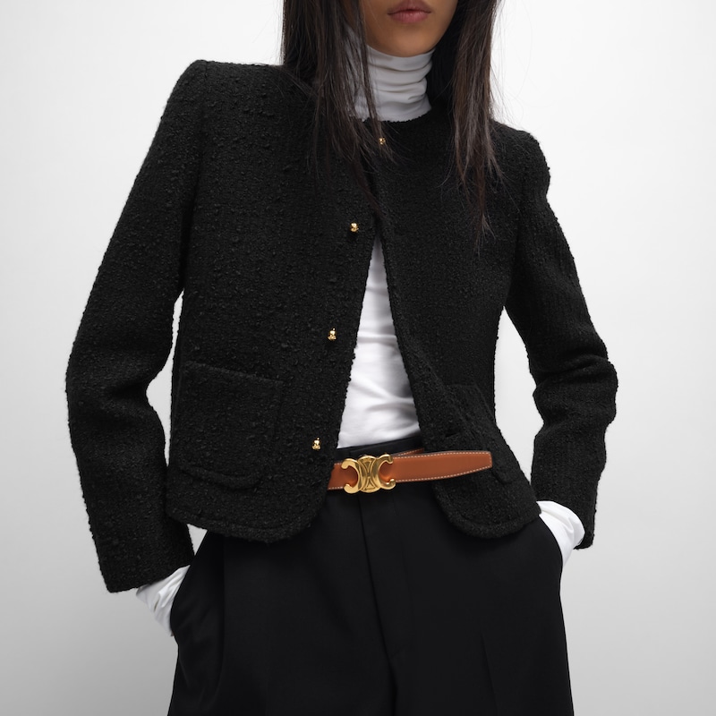 triomphe buckle amp reversible strap 25mm