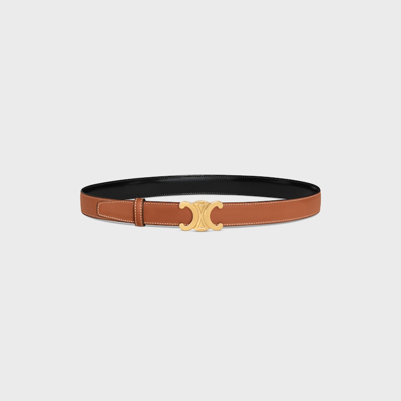 triomphe buckle amp reversible strap 25mm