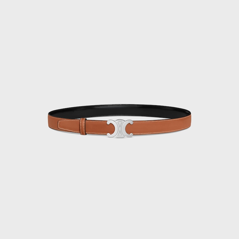 triomphe buckle amp reversible strap 25mm