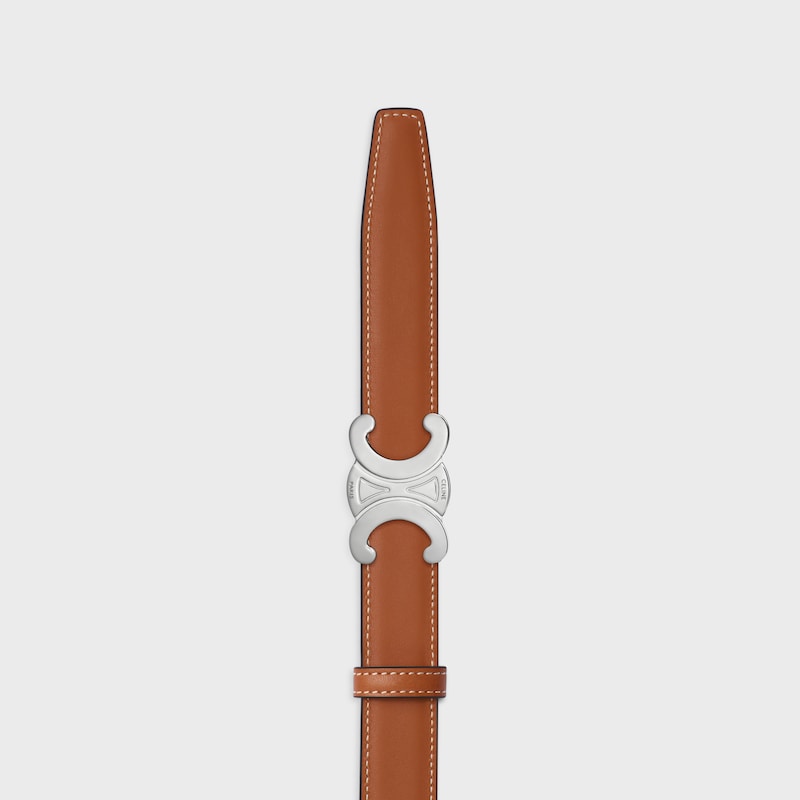triomphe buckle amp reversible strap 25mm