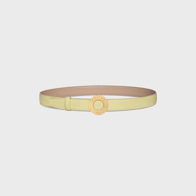 celine disc buckle amp reversible strap 25mm