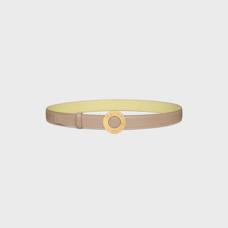 celine disc buckle amp reversible strap 25mm