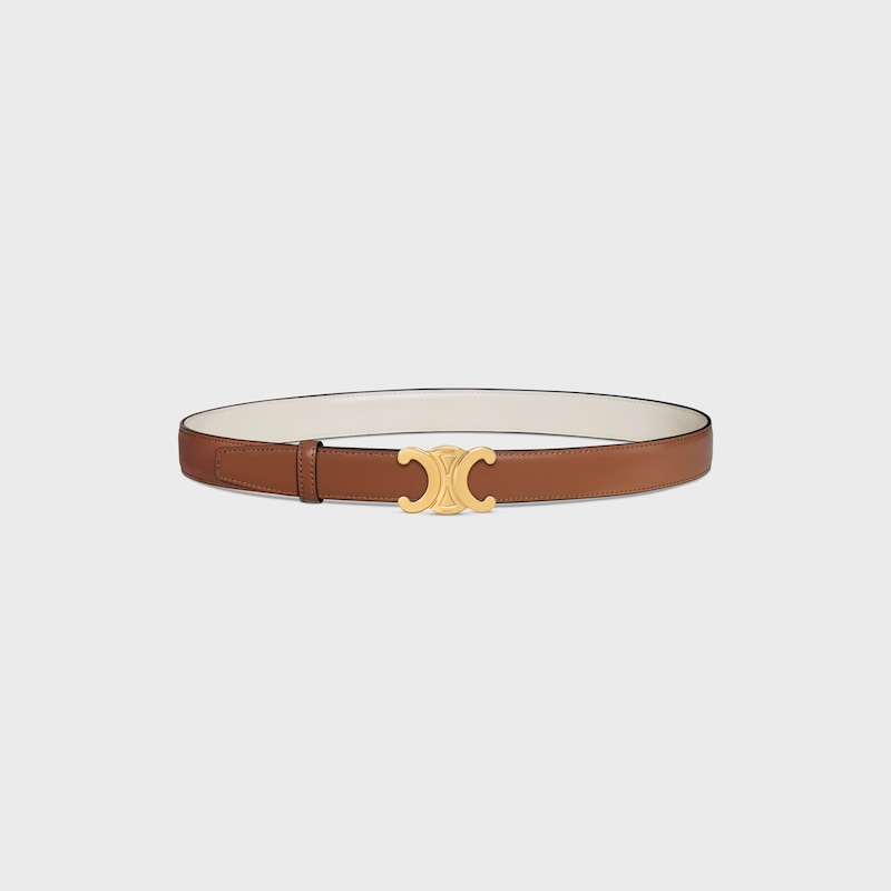 triomphe buckle amp reversible strap 25mm