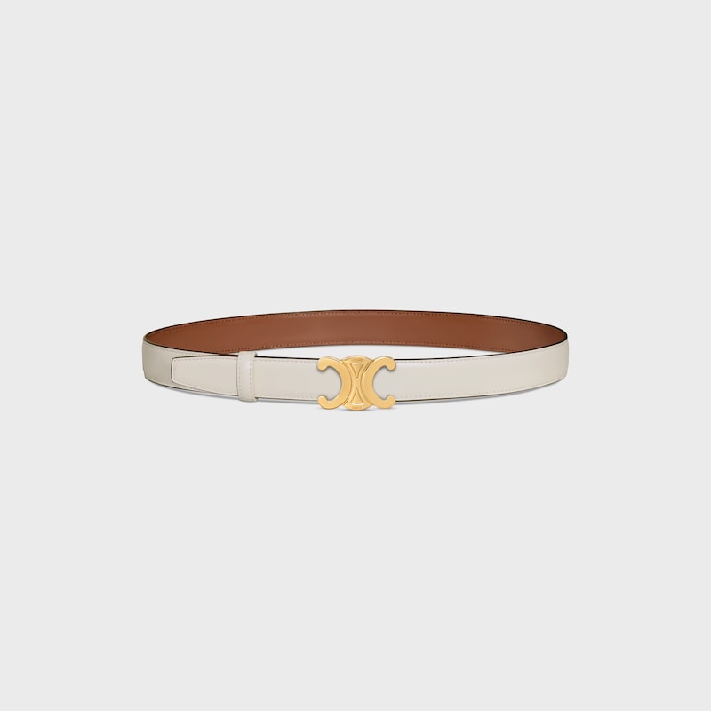 triomphe buckle amp reversible strap 25mm