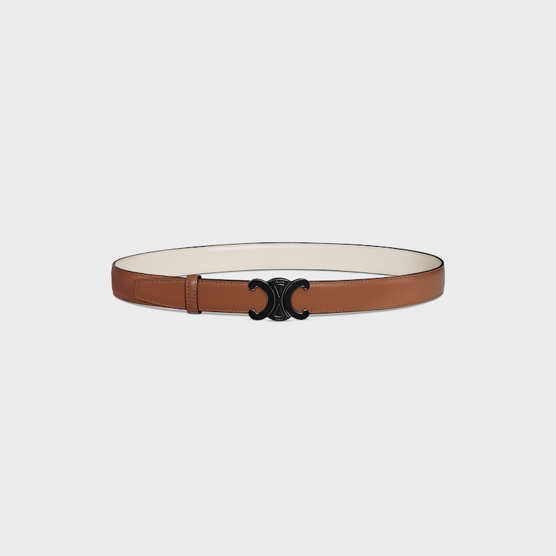 triomphe buckle amp reversible strap 25mm