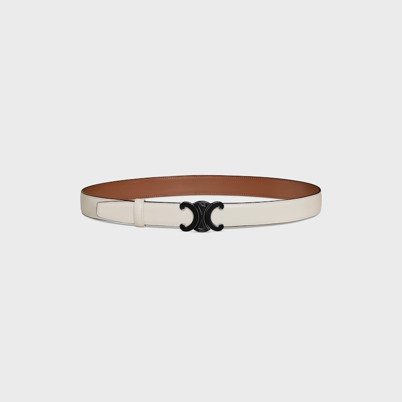 triomphe buckle amp reversible strap 25mm