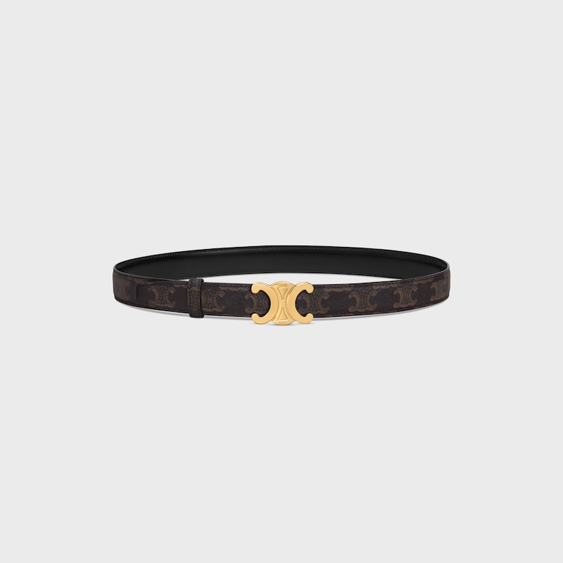 triomphe buckle amp reversible strap 25mm