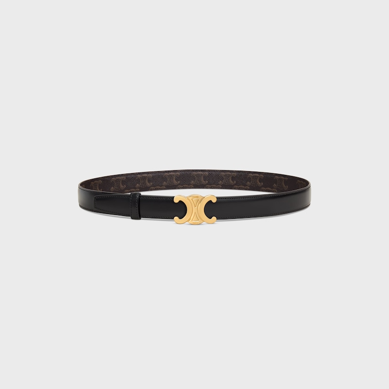 triomphe buckle amp reversible strap 25mm