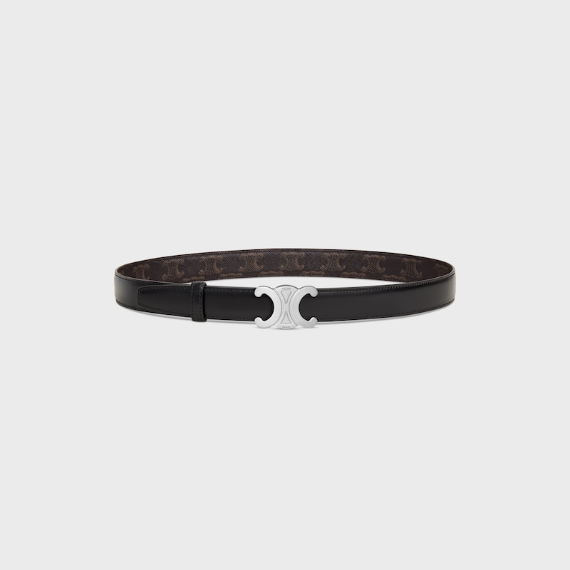 triomphe buckle amp reversible strap 25mm