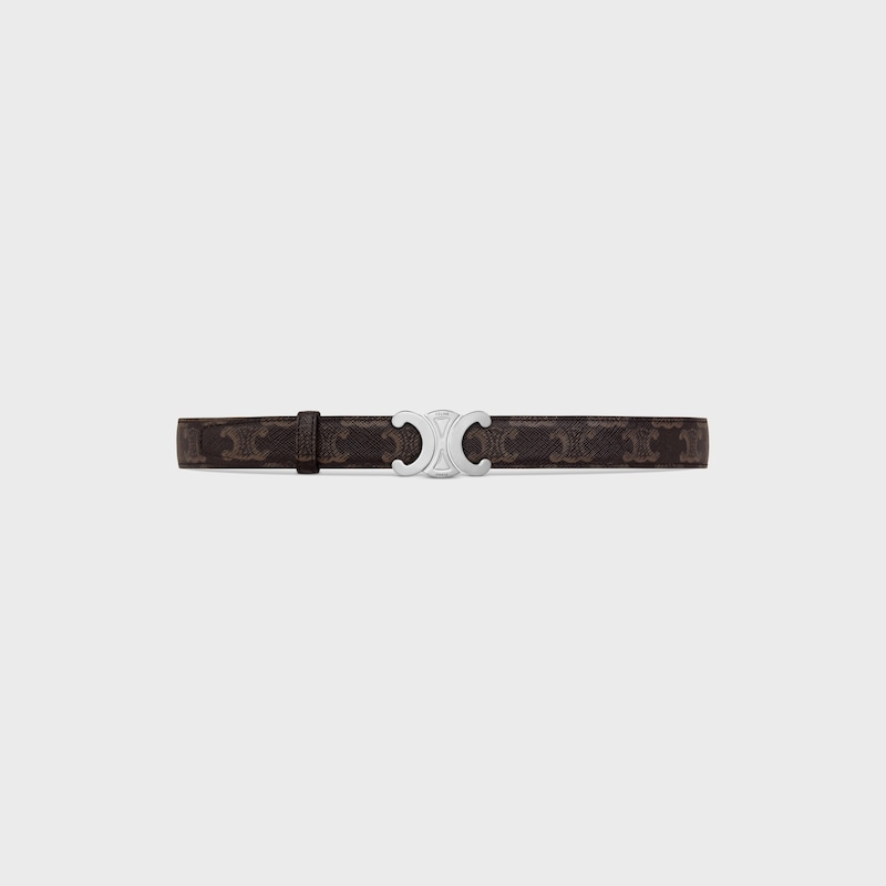 triomphe buckle amp reversible strap 25mm