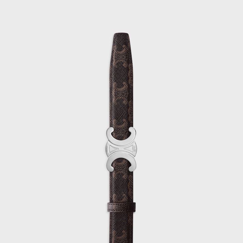 triomphe buckle amp reversible strap 25mm