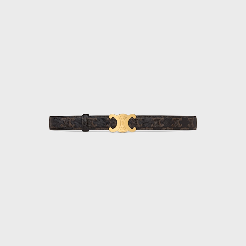 triomphe buckle amp reversible strap 25mm