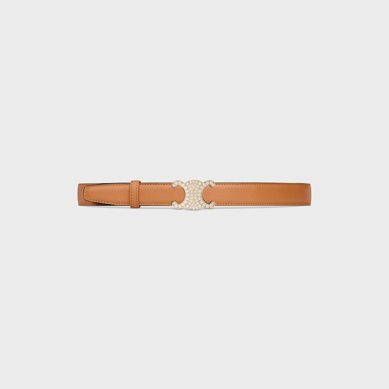 triomphe buckle amp reversible strap 25mm