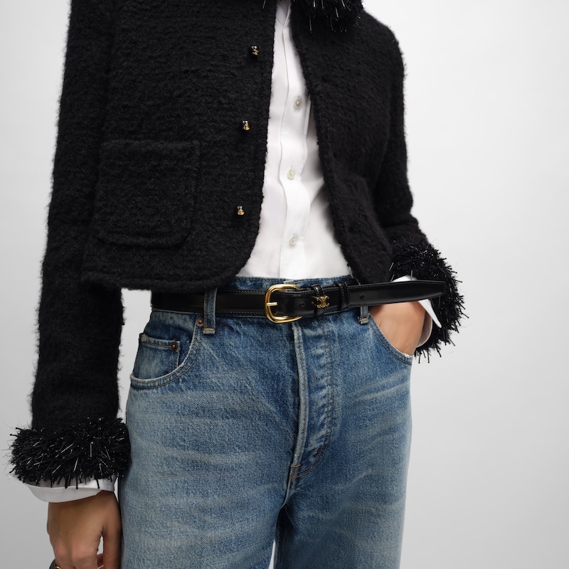 medium 25mm vivienne belt in taurillon leather