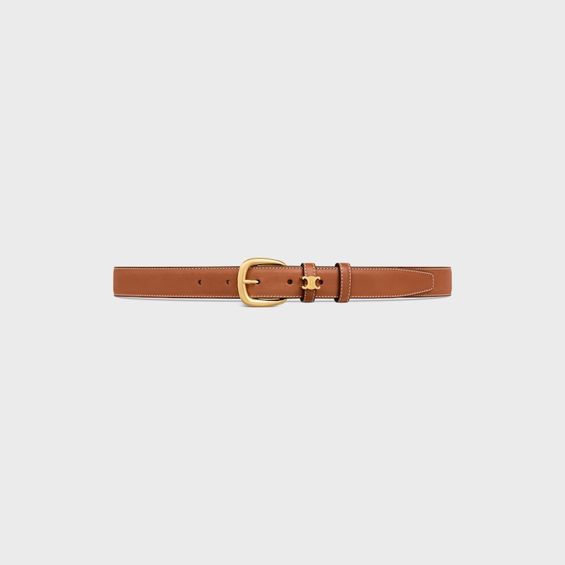 medium 25mm vivienne belt in natural calfskin