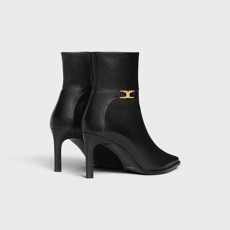 celine verneuil ankle boot with triomphe in calfskin