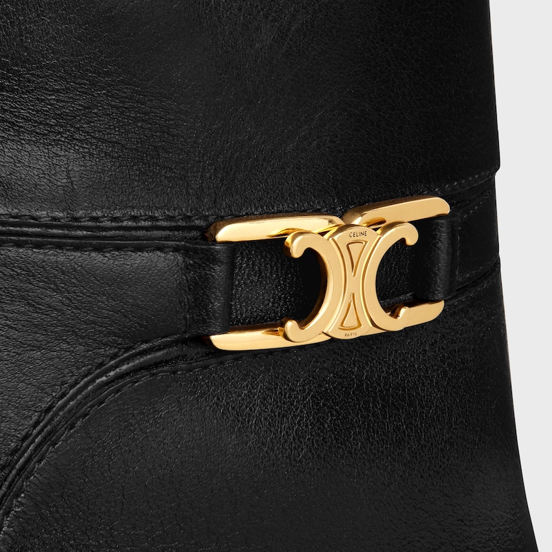 celine verneuil ankle boot with triomphe in calfskin