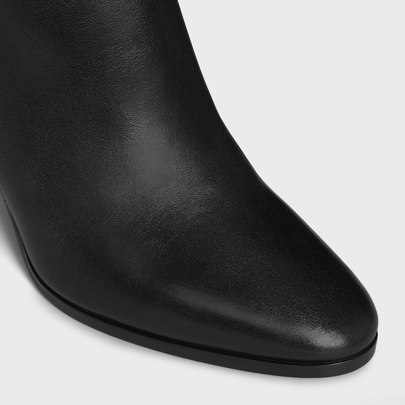 celine garance triomphe strap high boot in calfskin