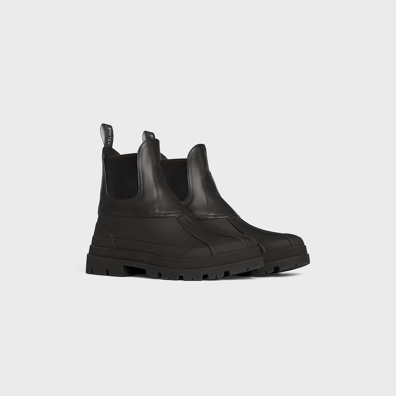 celine riley ankle boot in calfskin